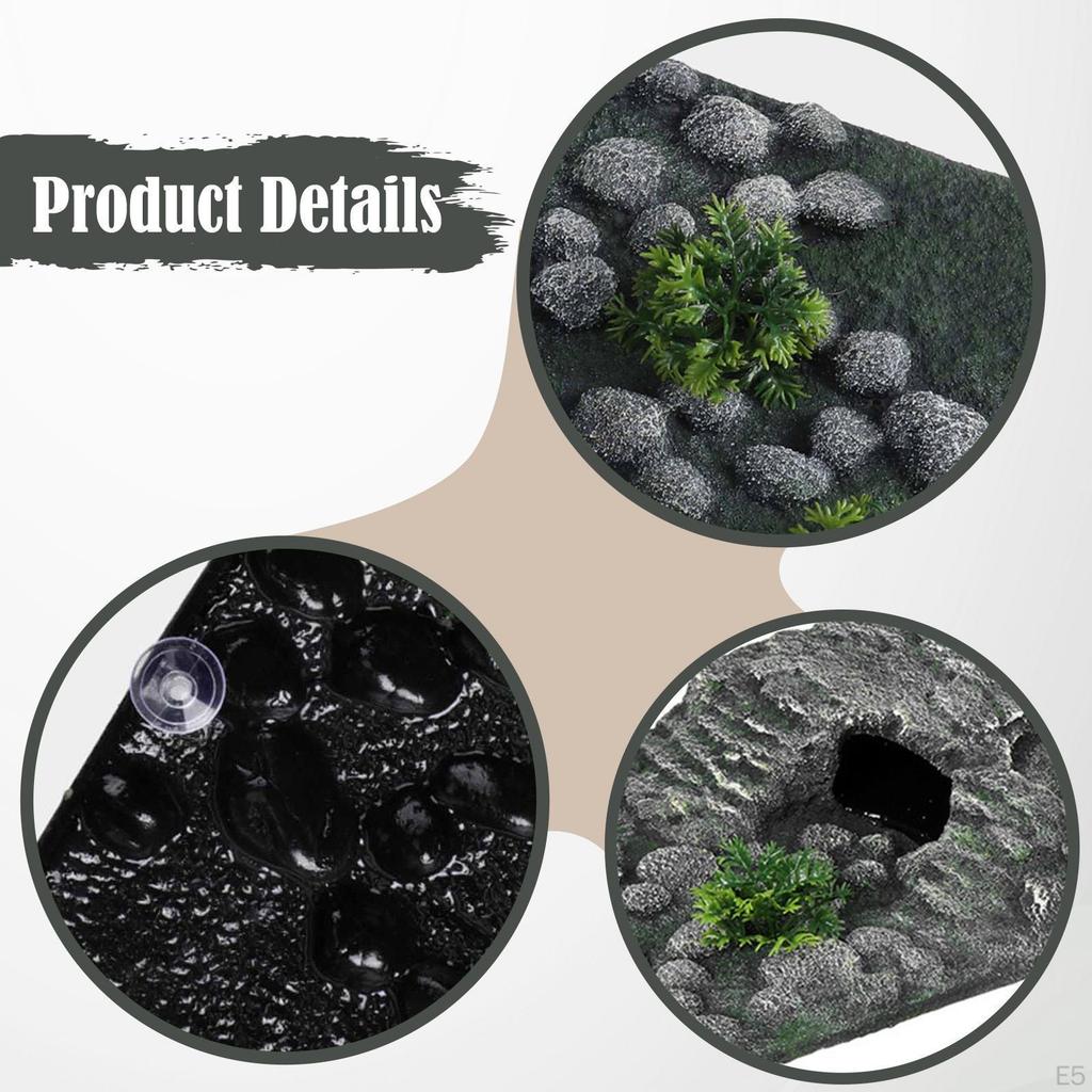 Aquatic Turtle Basking Climbing Ramp Aquarium Reptiles Dock Resting Terrace for Frogs Amphibians