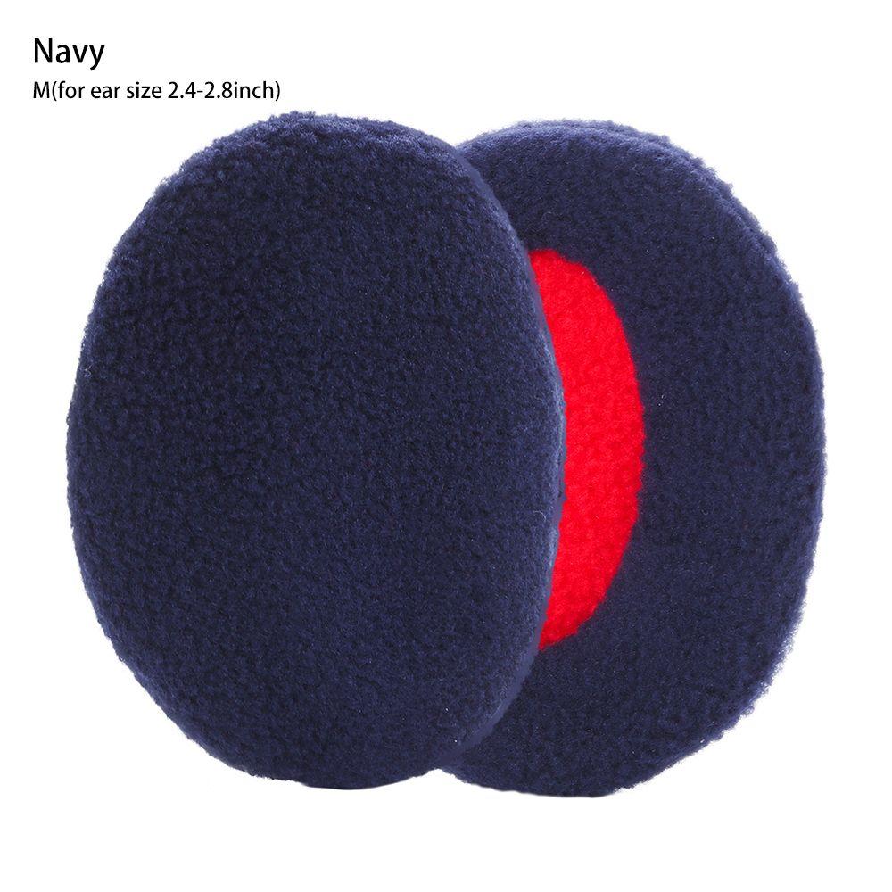 Зимние теплые флисовые грелки для ушей без ремешков, наушники для холодной погоды, наушники