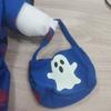 Adjustable Halloween Pet Ghost Costume Glow-in-the-Dark Full Body Jumpsuit  Photography
