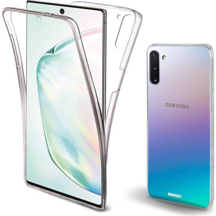 Полный чехол - CaseTA - Samsung Note 10 - Ударопрочный силикон - Защита 360° - Прозрачный