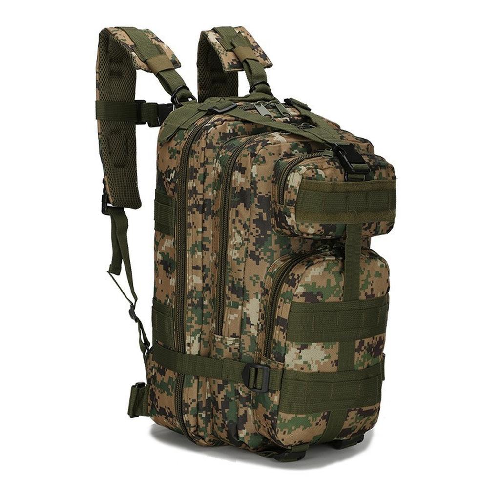 30L  Bag Outdoor Sports Mountaineering Bag Oxford Waterproof Camouflage 3p Backpack for Camping Travel 11 Color