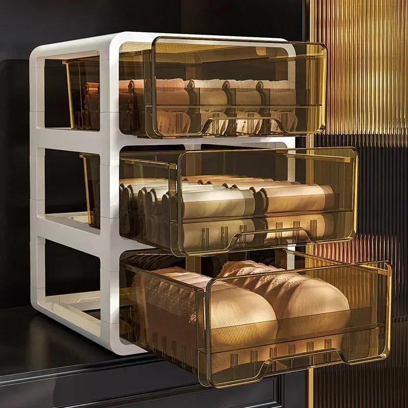 Ящик для хранения нижнего белья Шкафы Гардеробная Кухня Ящик для одежды Органайзеры Ящик для носков Одежда в шкафу