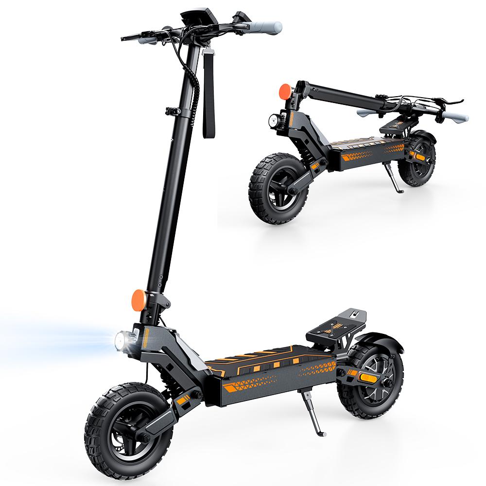 Электросамокат iScooter W10 40 км/ч 1200 Вт 48 В 15 Ач 10-дюймовые бескамерные внедорожные шины Складной Дисковые тормоза С приложением