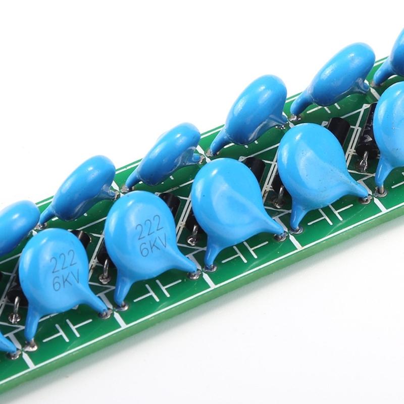 60KV Generator Electrostatic Electricity Doubler Rectifier Circuit Driver Pulse 24 Times Equipment Scientific Research