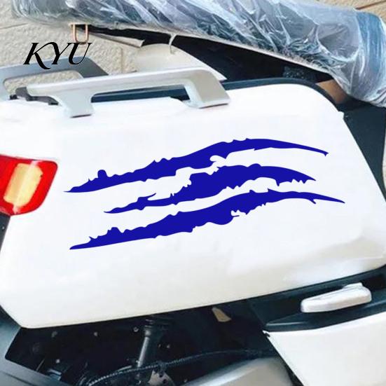 Removable Auto Decor 2Pcs Claw Mark Decals for Cars, Headlight Car Sticker, Stripes Waterproof Exterior Modification Accessories Scratch Decal Sports