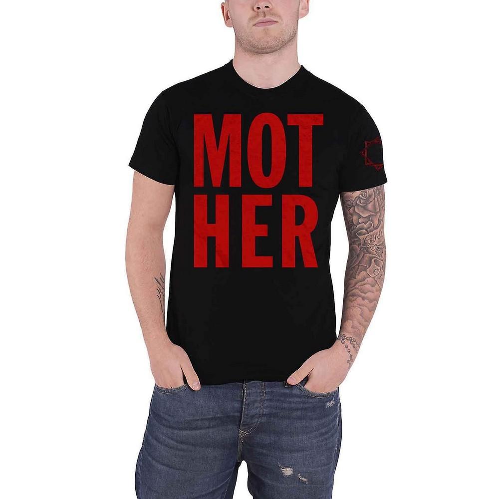 Faith No More Unisex Adult MF Stacked T-Shirt