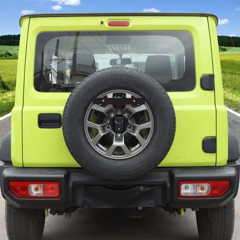 US Regulations Spare Tire License Plate Holder Bracket Mounting Fit For Jeep Wrangler TJ JK JL For Suzuki Jimny For Ford Bronco Exterior Accessories