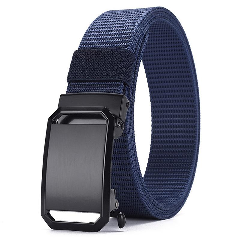 Men'S Imitation Nylon Belt Outdoor Sports Multi-Functional Military Training Tactical Belt