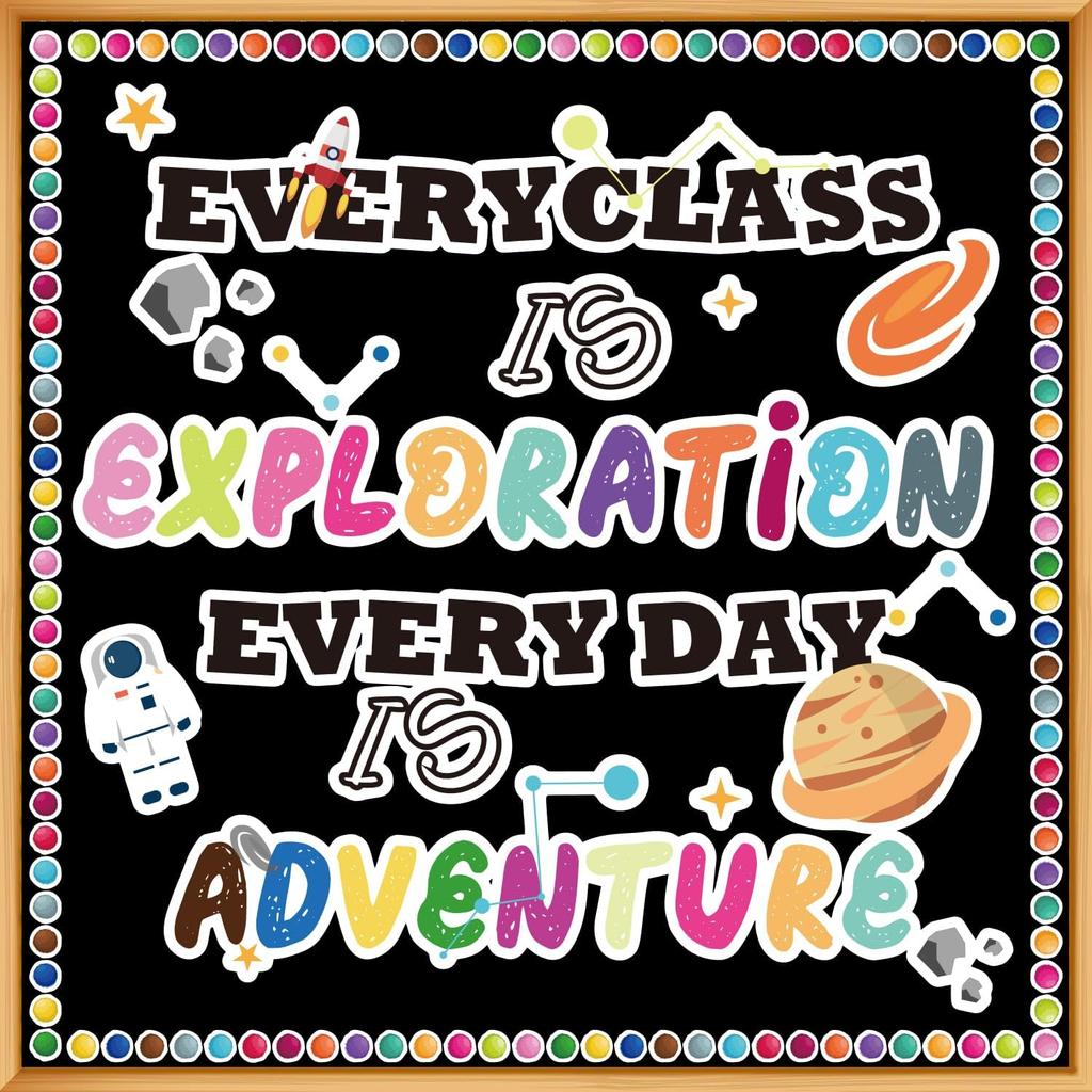 Corksidol Classroom Bulletin Board Decor Colorful Classroom Decoration Set Welcome Banner Motivational Posters for for Kindergarten Elementary Middle