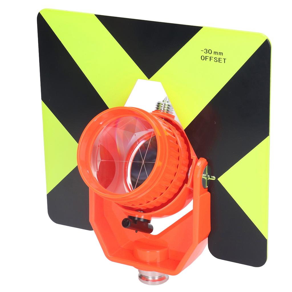 Single Tilt Prism Optical Glass ABS Protective Housing Accurate Surveying Prism for Highway