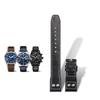 Черный Синий Коричневый Мягкий Телячья Кожа Натуральная Кожа Заклепка Коровья Кожа Ремешок для Часов 20 мм Для IWC Ремешок Для Mark18 БраслетыБесплатные Инструменты