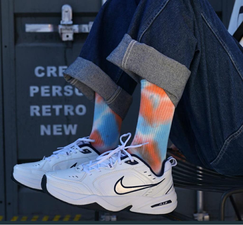 Носки женские тай-дай, 3 пары (Мягкие цвета)