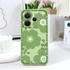 Чехол для телефона 'Spoony Flowers' для Xiaomi Redmi Note 14 13 12 12S 11 11S 10 10S 9 9S 14C Pro Plus 4G 5G Жидкий силиконовый чехол