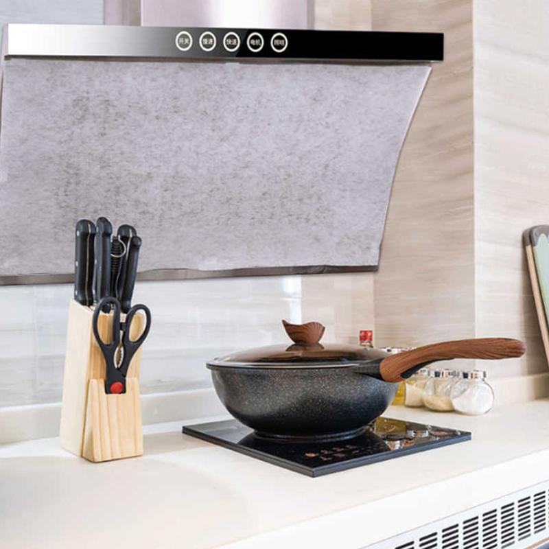 Фильтр для вытяжки из жировой ткани Бумажный масляный абсорбент Грязеуловитель Кухня Дом Нетканый AVE