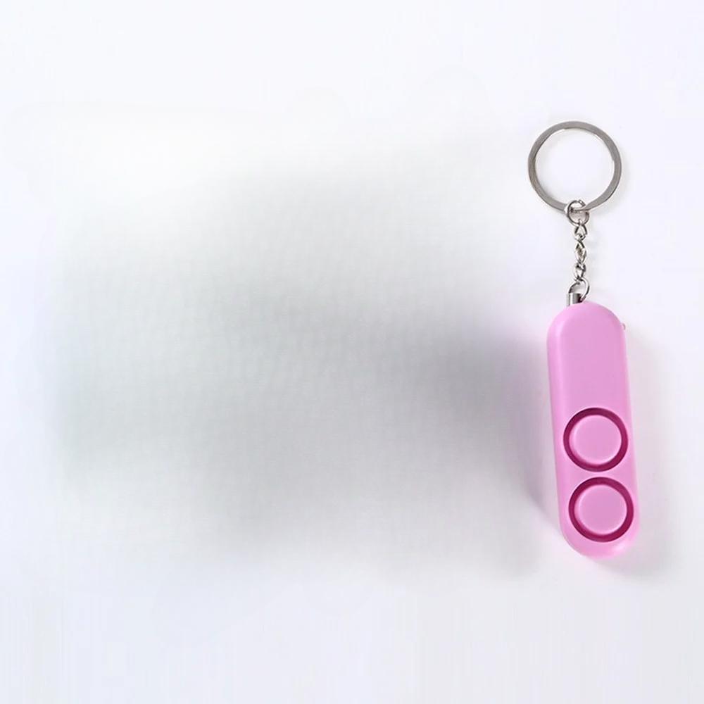 120 дБ устройство для самообороны против изнасилования, два динамика, громкая сигнализация, оповещение о атаке, паника, безопасность, брелок для личной безопасности, сумка, подвеска