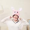 All-inclusive Expression Long Ears Rabbit Headgear Hat, Photo Props, Cartoon Headgear, Performance Props