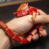 27 см 3D-печатная ящерица, шарнирные модели крокодилов, гибкие суставные фигурки животных-лацертид, дешевые материалы для 3D-печати, снятие стресса