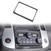 Carbon Fiber Console Air condition Panel Cover Trim For Nissan Frontier 2009-17