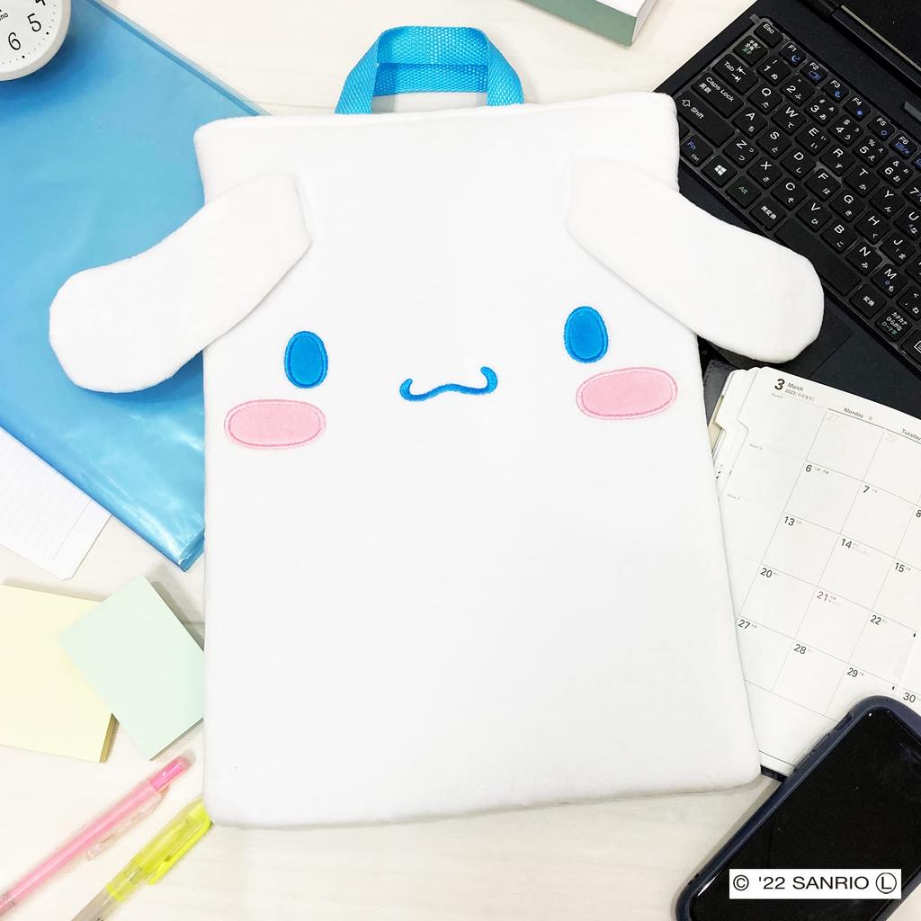 Пенал Cinnamoroll с персонажами 26x35см Чехол для ноутбука/планшета Товар Makura no Morishita [MORIPiLO] Многофункциональный (Санрио Белый)