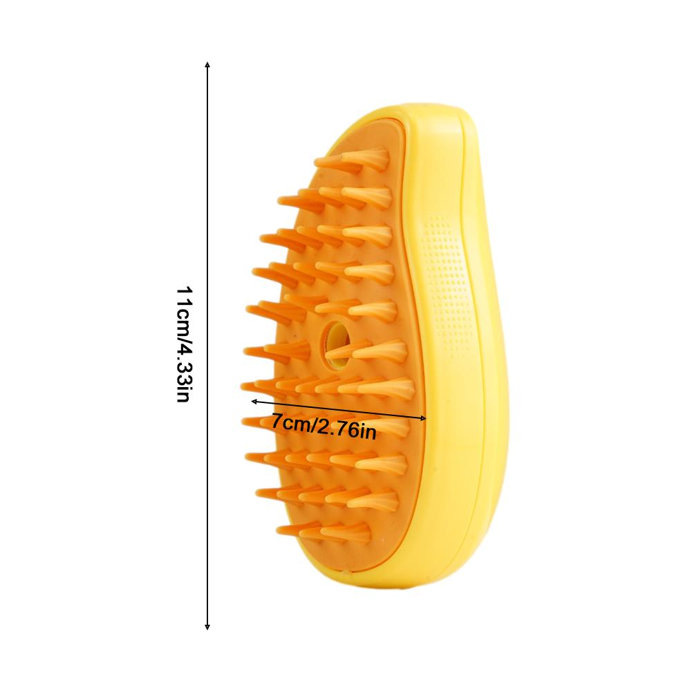 Паровая щетка для кошек и собак Аксессуары для кошек Паровая щетка Массажер Электрический распылитель Товары для ухода за домашними животными Удаляет шерсть