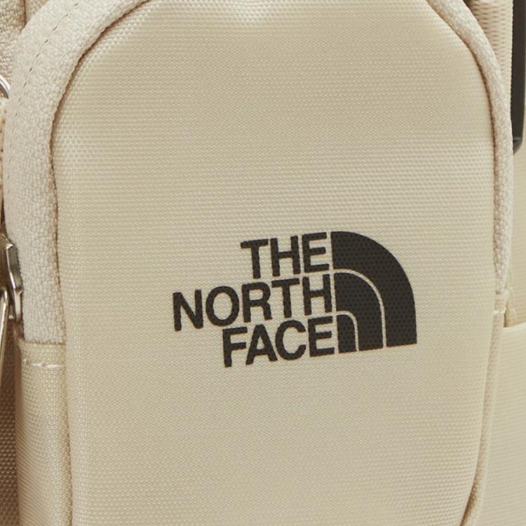 The North Face Спортивный Повседневный Логотип Молния Регулируемый Плечевой Ремень Нейлоновый Рюкзак Унисекс Рюкзак Бежевый NM2DP03K
