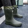 New Couple Rain Shoes Outdoor Casual Simple Men's Bundle Water Shoes Rain Boots Non-slip Waterproof Rainy Day Women's Boots