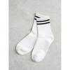 Monfoot Womens Ankle Ring Socks White