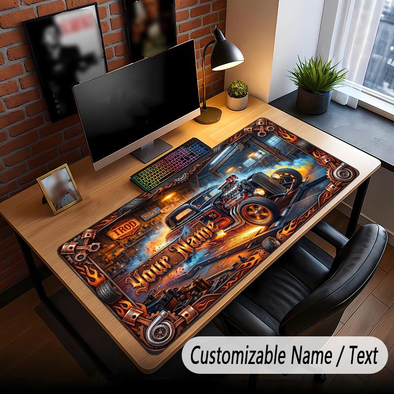 Other Similar Designs Theme Custom Mouse Pad Personalized With Name Text Customized Desk Mat For Office Home Decor