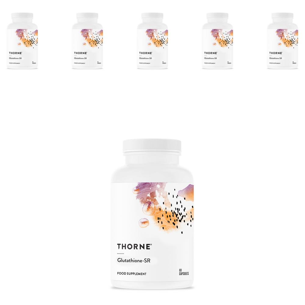 Thorne Research Glutathione-SR Vegetarian Capsules 60 Tablets (6 pcs)