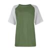 Women's  Short Sleeve T Shirts Round Neck Cute Tunic Tops Basic Tees Blouses Loose Fit Pullover