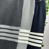 Unisex Waffle Knit Four-Bar Zipper Hoodie & Sweatpants Set
