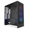 NZXT H7 Flow RGB v2 черный 360 мм RGB однорамный вентилятор Mid Tower ATX корпус CS9014 CM-H72FB-R1