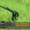 Inflatable Halloween Decoration Scarecrow LED Lights Blower Cable