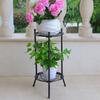 Цветочная стойка для гостиной, многоуровневая цветочная стойка для балкона, зеленый ананас, мясистый цветочный горшок, железная стойка для хлорофитума Comosum