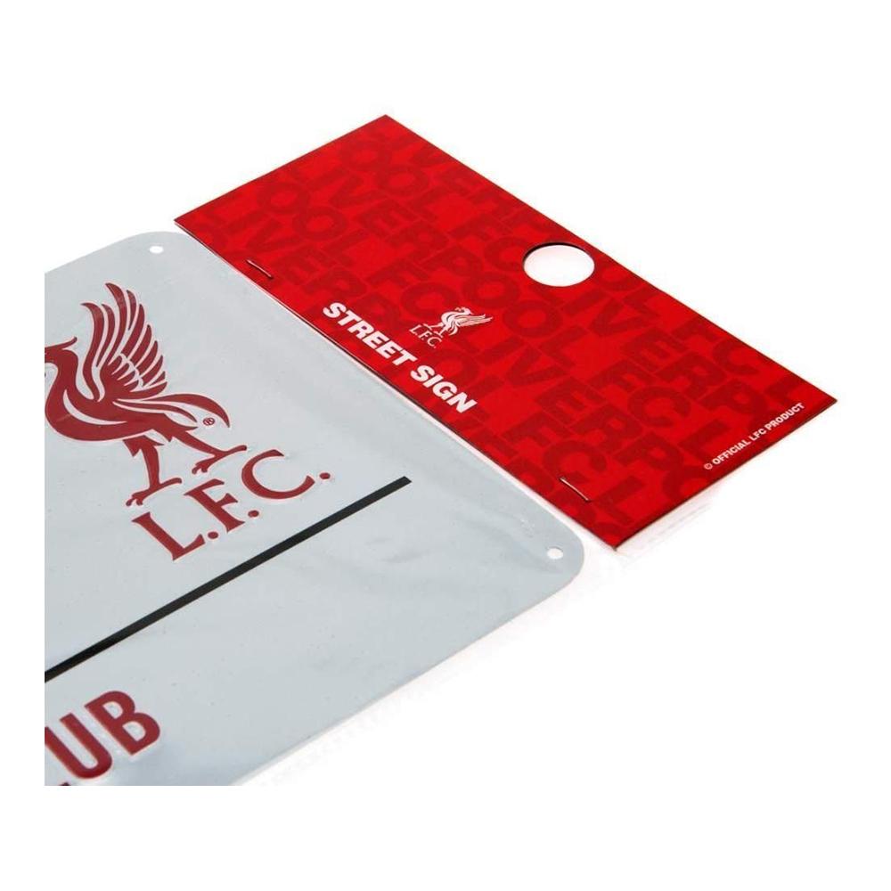 Liverpool FC Official Football Metal Street Sign