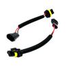 2pcs Harness Car Wiring s HB3 9005 HB4 9006 Female To H11 Male  Headlights Fog Lights Extension Connector Wire Sockets Adapter P