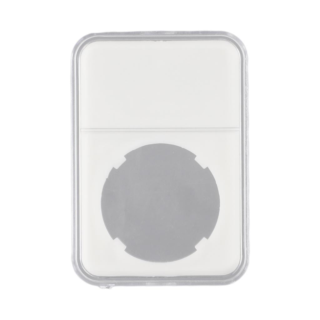 Clear Acrylic Coin Holder Display Case for 38mm with Strong Sealing Design Suitable for Collectible Protection