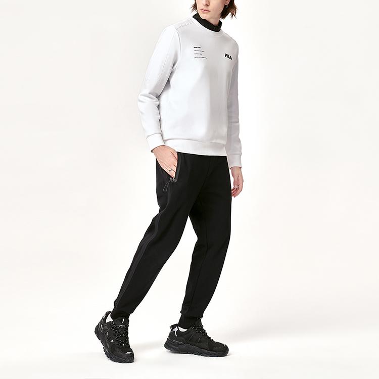 New FILA Sweatshirts Men's Standard White F11M149201F-WT