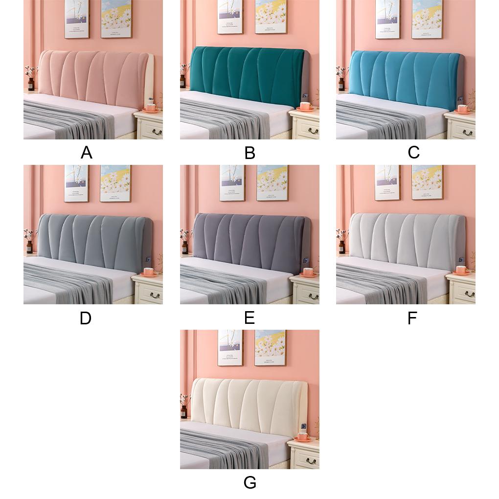 Утолщенный обитый моющийся универсальный защитный чехол для изголовья кровати Попрощайтесь с пылью и пятнами