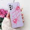 Чехол для Samsung Galaxy A52 SM-A525F Чехол Новый Стильный Цветок Бабочка Мягкий Силикон Чехлы для Телефона Для Samsung A72 A52s 5G Fundas