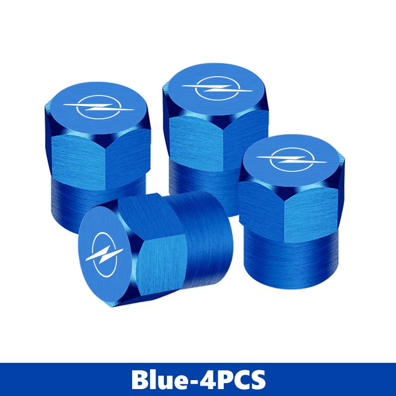 Car Wheel Tire Valve Caps Tyre Stem Caps Bolt-In Accessories For Opel Corsa D Astra G H J K F Mokka C Zafira B Vectra