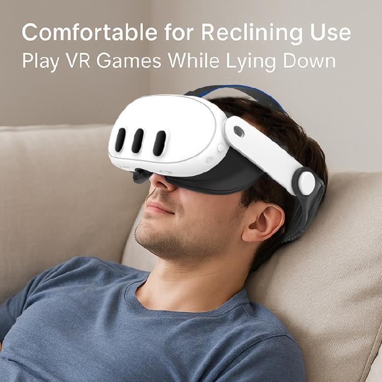 Регулируемый ремешок для VR-шлема с отведением пота Для VR-очков Улучшает циркуляцию воздуха С мягкой подушкой из пены с эффектом памяти