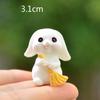 Rabbit Easter Figurine Micro Landscape Diy Home Decor Miniature Fairy Garden Ornament Decoration Accessories