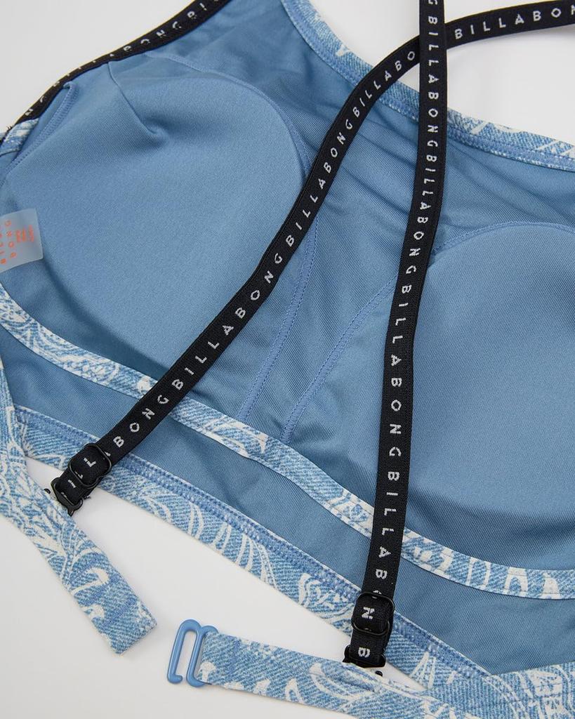 Bikini HIGH NECK BINDING BIKINI DEN [Billabon] Women's