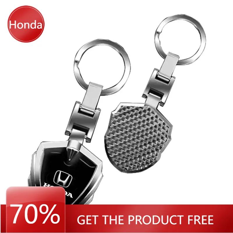 Для Honda 3D Металлические Брелки Авто Стайлинг Авто Логотип Модный Брелок Для Honda Civic Mugen Accord Odyssey JAZZ CRV Fit Hrv Jazz CB