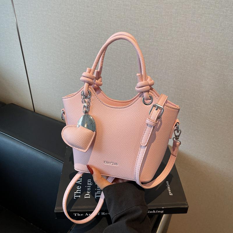 Премиальная маленькая сумка женская новая летняя универсальная сумка-мессенджер повседневная портативная сумка-ведро