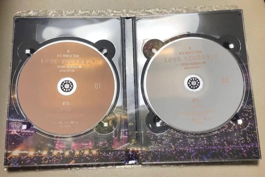 [USED] Official BTS Love Yourself Speak Yourself World Tour DVD