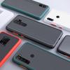 Чехол для Xiaomi Redmi Note 9S 9 Pro Max, модные матовые чехлы для телефонов контрастного цвета для Redmi 9 9A 9C Note9, прозрачный жесткий защитный чехол для ПК