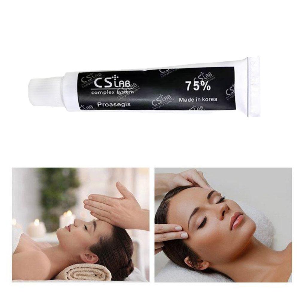 10 г анестетик для татуировки, быстрое онемение кожи, CS75%, черный крем, полупостоянный