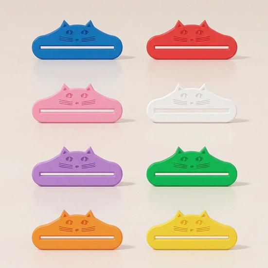 3D-печатный скребок для пакетов с кошачьим кормом в форме кошачьего уха, без беспорядка, для уменьшения остатков, универсальный, для полосок с лакомствами для кошек, выдавливатель для пакетов с влажным кормом, аксессуары для домашних животных